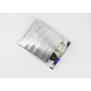 은박팩 일회용 푸드 봉투 캠핑 쿨링 냉온 보온 보냉 배달용 보냉백 택배 접착식 포장 아이스 사각 10호