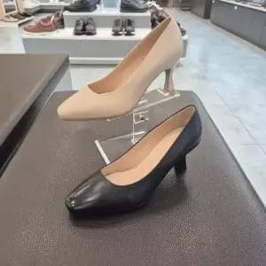 엘칸토 HC11 소가죽 여성구두 7CM 민자 정장구두  E6D0U6T13Q1935