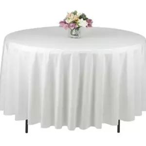 300cm 원형 식탁보 대형 원형 테이블보 탁자보 식탁 파티