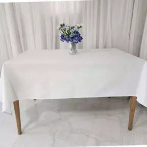 면 식탁보 면 테이블보 직사각 탁자보 6인용 파티용 행사용테이블보
