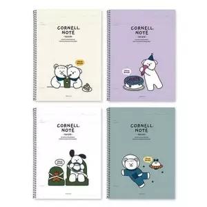 디자인 스프링 노트 학습 공부 노트 학생 신학기 무지노트 모눈노트