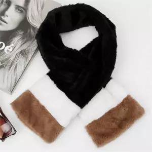 사랑해요 C421L012 포근퍼심플머플러 DT 블랙 (6488798A)