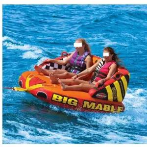 2인 에어보트 고무패드 플라잉 수상스키 서핑소파