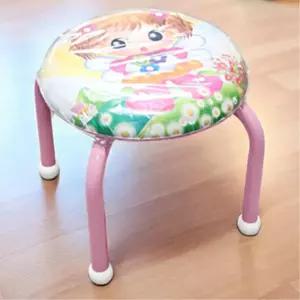 유아 캐릭터방석 등받이없는 철제 의자 키즈카페 교회 키카 6세