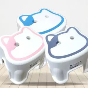 미끄럼 소음방지패드 고양이 어린이의자 유치원생 아동센타 교회