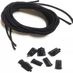 하이퍼라이트 교체 웨이크보드 바인딩 스트랩 - 4피스 블랙