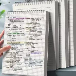 상철 b5 스프링 노트 그리드 b5 모눈 노트 학생용 학업용 학용품노트