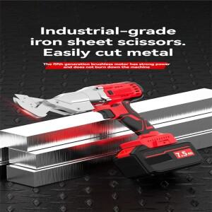 전기 브러시리스 철 가위 320N 무선 금속 산업용 컬러 스틸 알루미늄 판 스테인리스 와이어