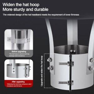 환기덕트 75 160mm 환기 레인 스테인레스 스틸 외벽 공기 배출구 스토브 파이프 보호 커버 굴뚝 배기 후드 벽난로