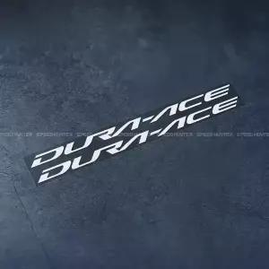 2PCS Dura-Ace 크랭크 스티커 MTB 자전거 프레임 프론트 포크 데칼 도로 자전거 장식 필름 사이클링 액세서