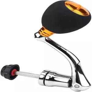 Tbest 낚시 방적 릴 손잡이 금속 로커 암 교체 전동 핸들 그립