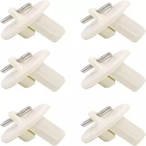 Lihopefe 풀 링 엔드 커버 3 세트 야외 롤러 셔터/실내 셔터 교체 액세서리용 일반 ( 베이지