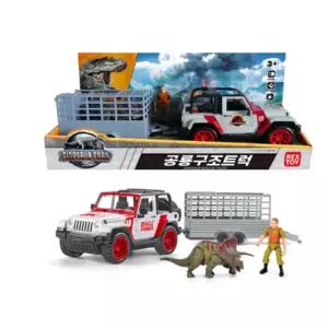 트럭 멜로디 작동장난감 공룡구조차 조카선물 중장비 차장난감 자동차놀이