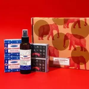 [나그참파코리아]다복 코끼리 홈프래그런스 5종 기프트 세트