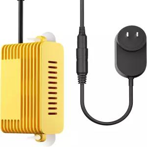 ERAARK 20W 소형 잠수식 수족관 히터 120V/60Hz 일정 온도 82 °F 바닷물과 담수에 적합한 베타 어항 5/10