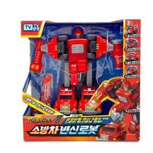 변신로봇 소방차 파이어로봇 4세남아 아기로보트 아들선물 아빠랑 합체 6세