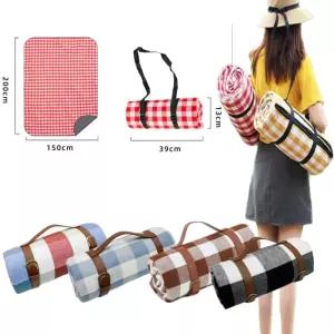 대형 피크닉돗자리 체크 방수 돗자리 휴대용 캠핑 매트 3종