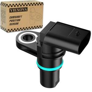 아우디 A3 A4 A5 A6 A8 콰트로 Q3 Q5 Q7 폭스바겐 비틀 골프 제타 패스타 티구안 투아렉 CC 에오스 레온 교체 07L905163A, 07L905163C, 907-867과 호환되는 YIEXOVA 엔진 캠샤프트 위치 센서