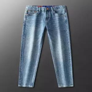 팬츠 남자배기바지 홍콩 프리미엄 럭셔리 청바지 스판 스키니진 9부 ible1