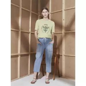 갤러리아 데님 배기팬츠 VVCMP5M4381