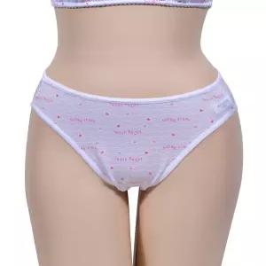 팬티 하트 러브스토리 주니어 물결패턴 SN2201-0266