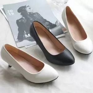 여성 정장구두 여성 면접 데일리 펌프스 직장인 오피스 미들 가을