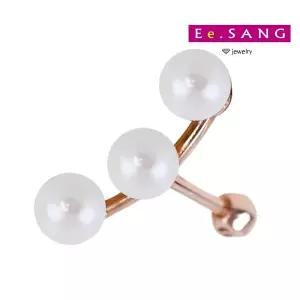 [이상주얼리]/18k 너트 진주 피어싱/18k피어싱