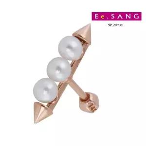 [이상주얼리]/18k 제트 진주 피어싱/18k피어싱