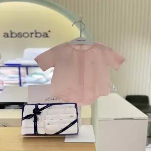 (압소바) 26SS아르떼바디슈트(핑크)쁘링손수건(10장) 세트 G1A1310683