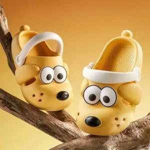 강아지 주근깨 푸들 욕실슬리퍼 거실화 슬리퍼 홈 실내화 귀여운 여름 키높이 무소음