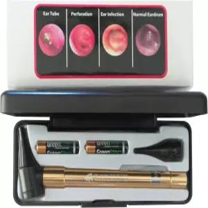 하드 케이스 - 3세대 닥터 맘 슬림라인 스테인리스 LED 포켓 오토스코프 여행용 플라스틱 케이스에 트루 뷰