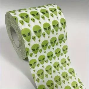 [퍼주는사] 에일리언 녹색 외계인 두루마리 휴지 화장지 쓸데없는 친구 우정선물 만우