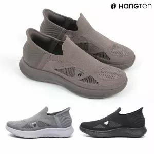 행텐 핸즈프리 남성용 경량 니트 슬립온 워킹화 HT-1936 편한 발볼넓은 운동화