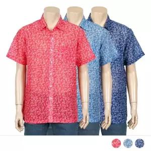 [골드스마일]스트라이프 반팔셔츠 정장 남자셔츠 와이셔츠 단가라