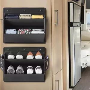 캠핑 신발장 차박 카라반 슈즈 보관함 텐트 수납장 캐비닛 벽면