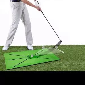 스윙 매트 JU 포인트 골프 연습 궤적