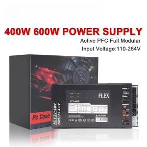 CHJJULONGFENGBAO ATX 400W 풀 모듈러 110-264V 1U 미니 플렉스 PC 파워 서플라이 K39 A4 S3 G5 ITX 케이스