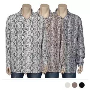 [골드스마일]긴팔 무지 빅사이즈 데일리 남자남방 셔츠 체크셔츠