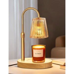 타이머 디머 조절 가능한 높이의 YCCZZZO 캔들 워머 램프, 전기 왁스, 병 캔들을 위한 녹이기, 생일 크리스마스 하우스 워밍 선물, 여성 엄마를 새로운 홈 침실 장식