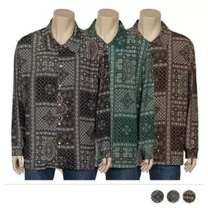 [골드스마일]드레스 정장남방 오버핏 옥스포드 신상 스트라이프