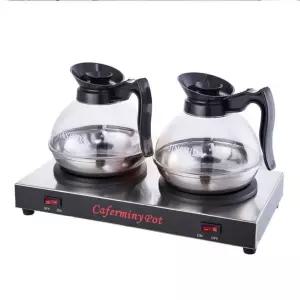 티 워머기 티포트 데우기 보온트레이 커피 온열기