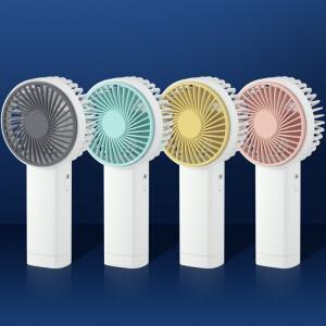 ZB064 미니멀리스트 미니 충전식 선풍기 3단 속도 조절 TYPE-C 포트 초소형 & 경량 고성능 가성비