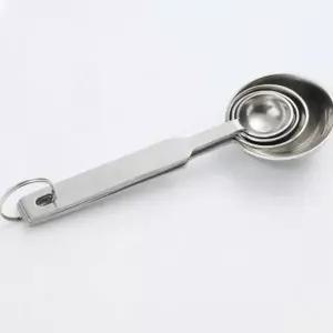 스테인레스 계량 스푼 스테인레스 계량 수저 베이킹용 주방용 4종