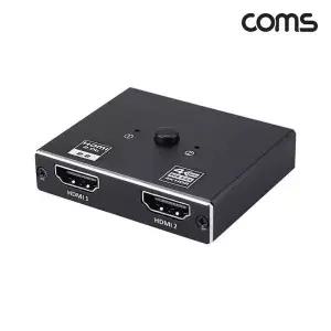 COMS 678HHY02 4K 60Hz HDMI 2.0 양방향 1대2 TV 니터 선택기