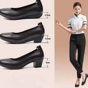 여성 구두 여성 펌프스 데일리 면접 정장구두 로우힐 근무화 웨딩