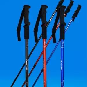 일자 3단 등산 보조 지지대 지팡이 두랄루민 스틱