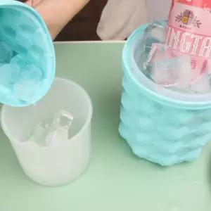 아이스 버킷 실리콘 얼음 쿨 맥주 피크닉 덮개 S버켓 바스켓 얼음통 와인링 홈용품