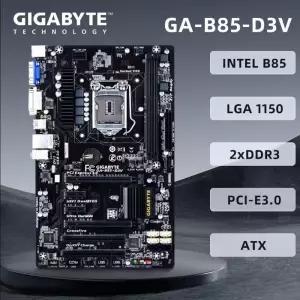 기가바이트 GA-B85-D3V LGA 1150 소켓 마더보드 지지대 코어 i7-4790K i7-4770K i5-4690K i5-4670K CPU 2