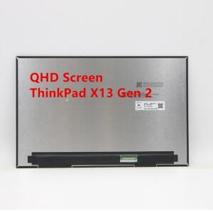레노버 씽크패드 X13 Gen 2 WQHD LCD 패널 디스플레이 스크린 5D11A22509 용 정품