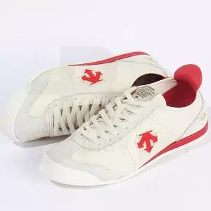 [데상트] 공용 크론 오리지널 레더 스니커즈 SP123LSN19 RDWH